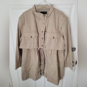 Banana Republic Beige Utility Jacket